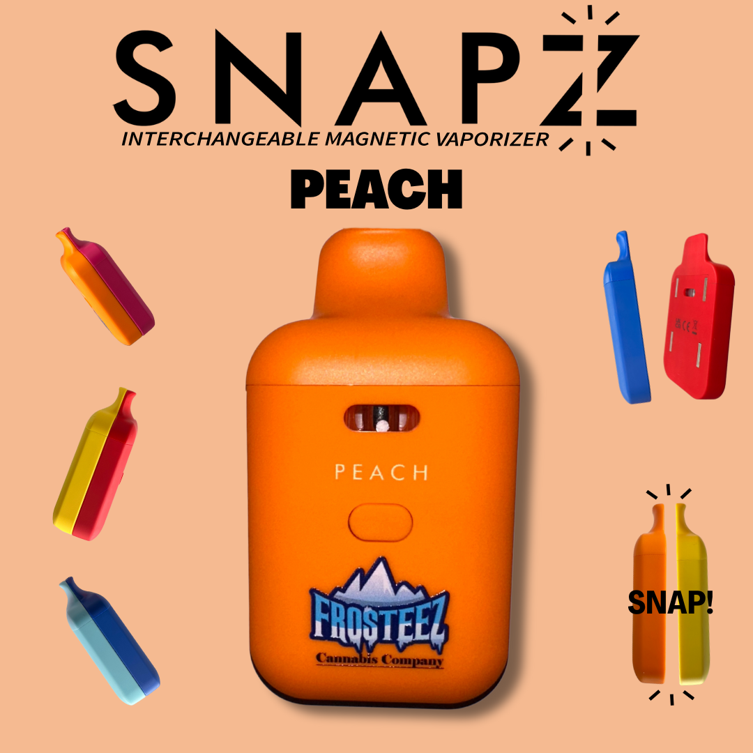Frosteez Peach 0.9g Snapz All In One Vape