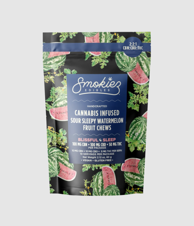 Smokiez Sleepy Sour Watermelon 10 pk