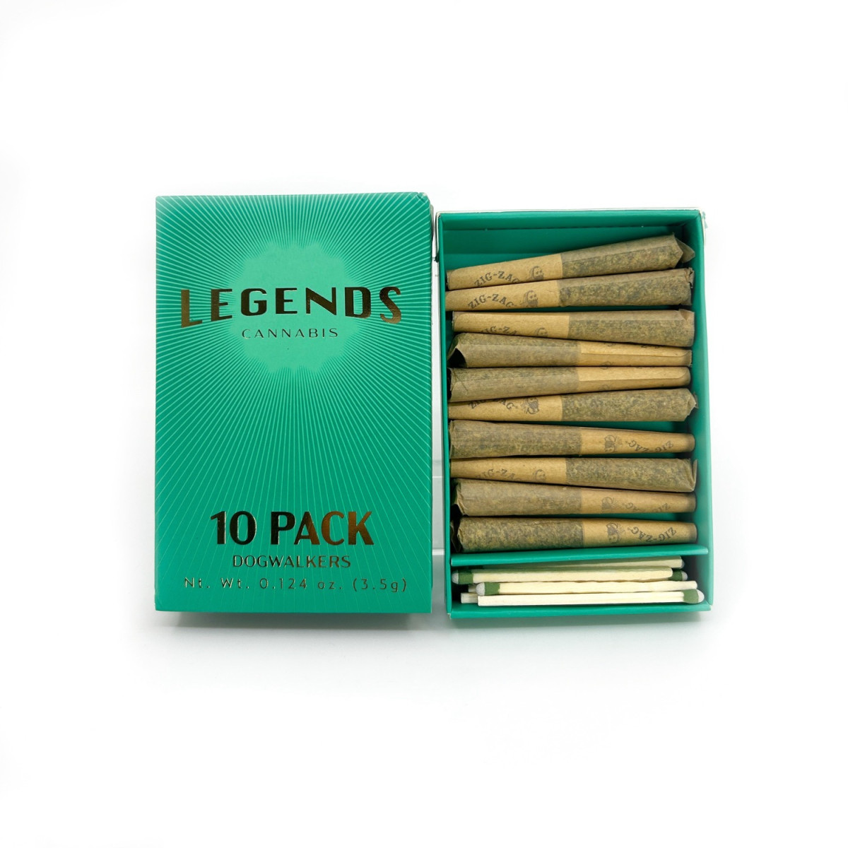 Legends Dogwalkers Green Crack 10pk Pre-Roll