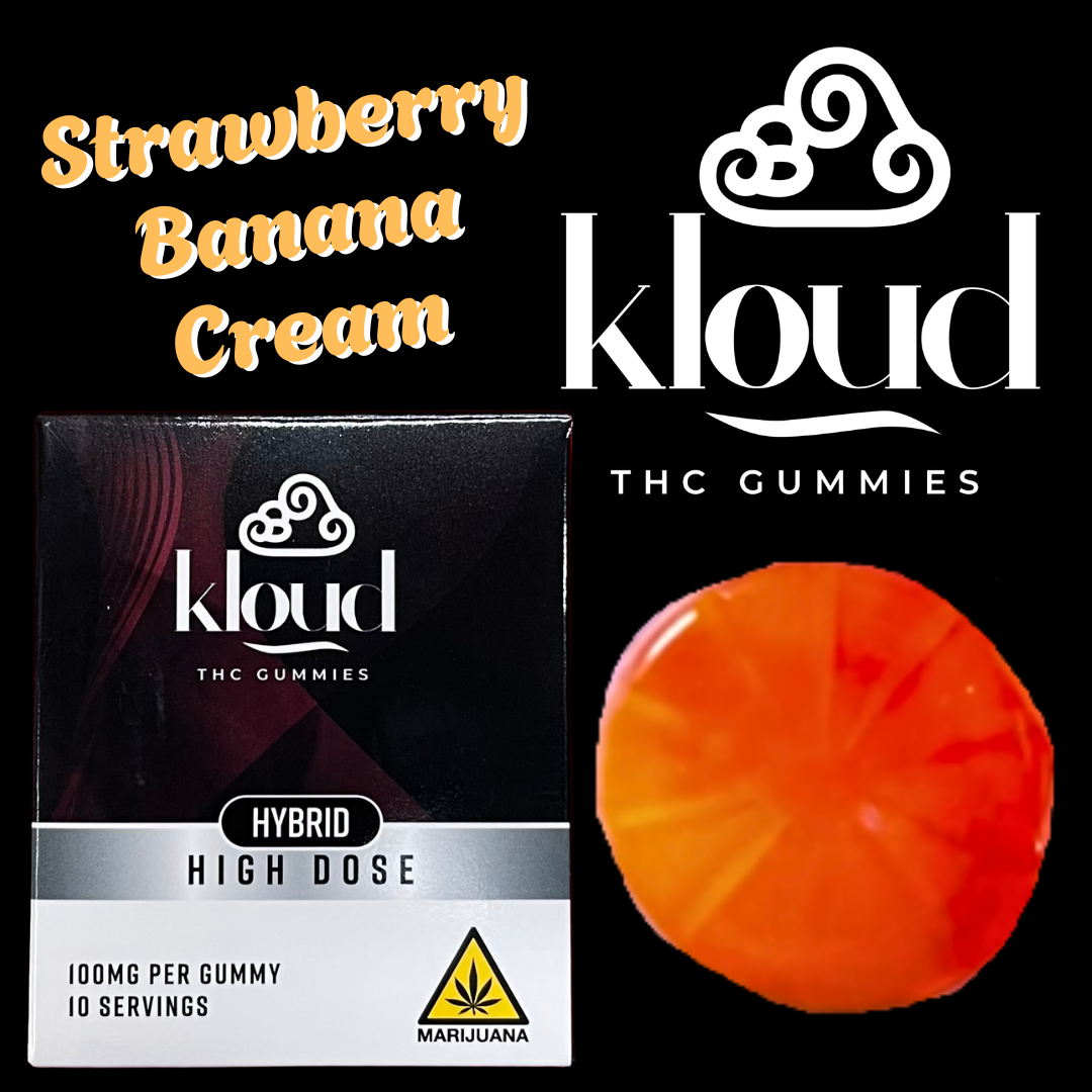Kloud High Dose Strawberry Banana Cream