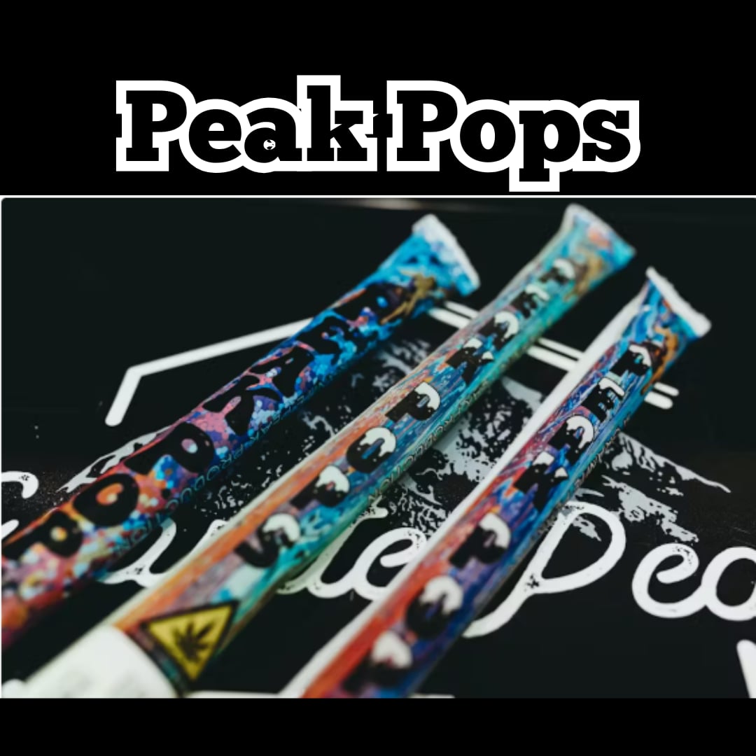Lemon Lime Peak Pops